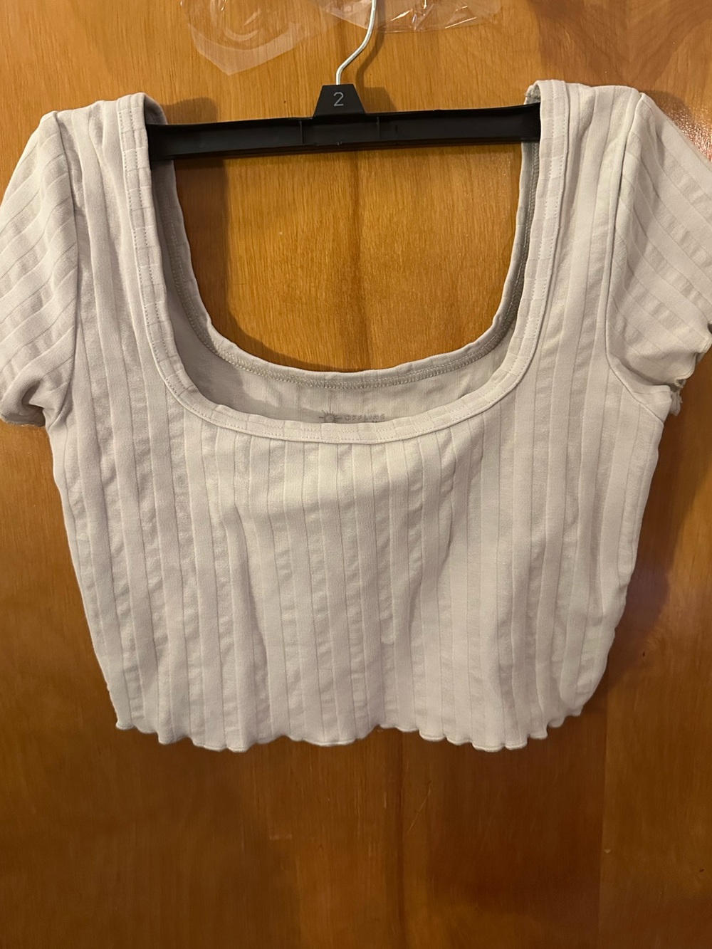 Aerie workout set with crop top and shorts